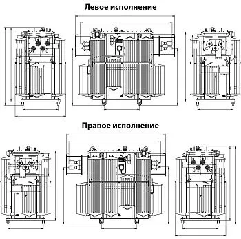Фото чертежа ТМЗ 6300/6/0,4
